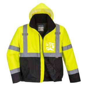 Jacheta Hi-Vis Bomber in Doua Tonuri