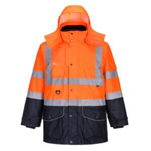 Jacheta HiVis Contrast Trafic 7-in-1